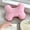 Pink, variant on HOARBOEG Bone Shaped Throw Pillow Decorative Embroidered Lumbar Cushion Soft Polyester Car Seat Back Support Sofa Bedroom Living Room Home Decor Gift