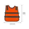 thumbnail image 3 of Fufafayo under $5 Children's Reflective Vest, 360 Degree Safety Visibility Clothing, Night Reflective Gear for Students, Outdoor Activity Vest for Running, Cycling, Walking, 3 of 9