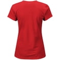 thumbnail image 2 of Women's Majestic Red Cincinnati Reds Compulsion to Win Plus Size V-Neck T-Shirt, 2 of 3