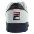 thumbnail image 3 of Fila Kids Original Fitness Shoes Red/Navy/White  WHT/NVY/RED, 3 of 4