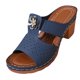 thumbnail image 1 of Sandalias Mujeres Sandalias de Deslizamiento Casuales Cabeza de Pescado de Verano de Moda Respirable Grande Tamaño Grueso de Tacón Alto Sandalias de Tacón de Bloque para Mujeres, 1 of 9