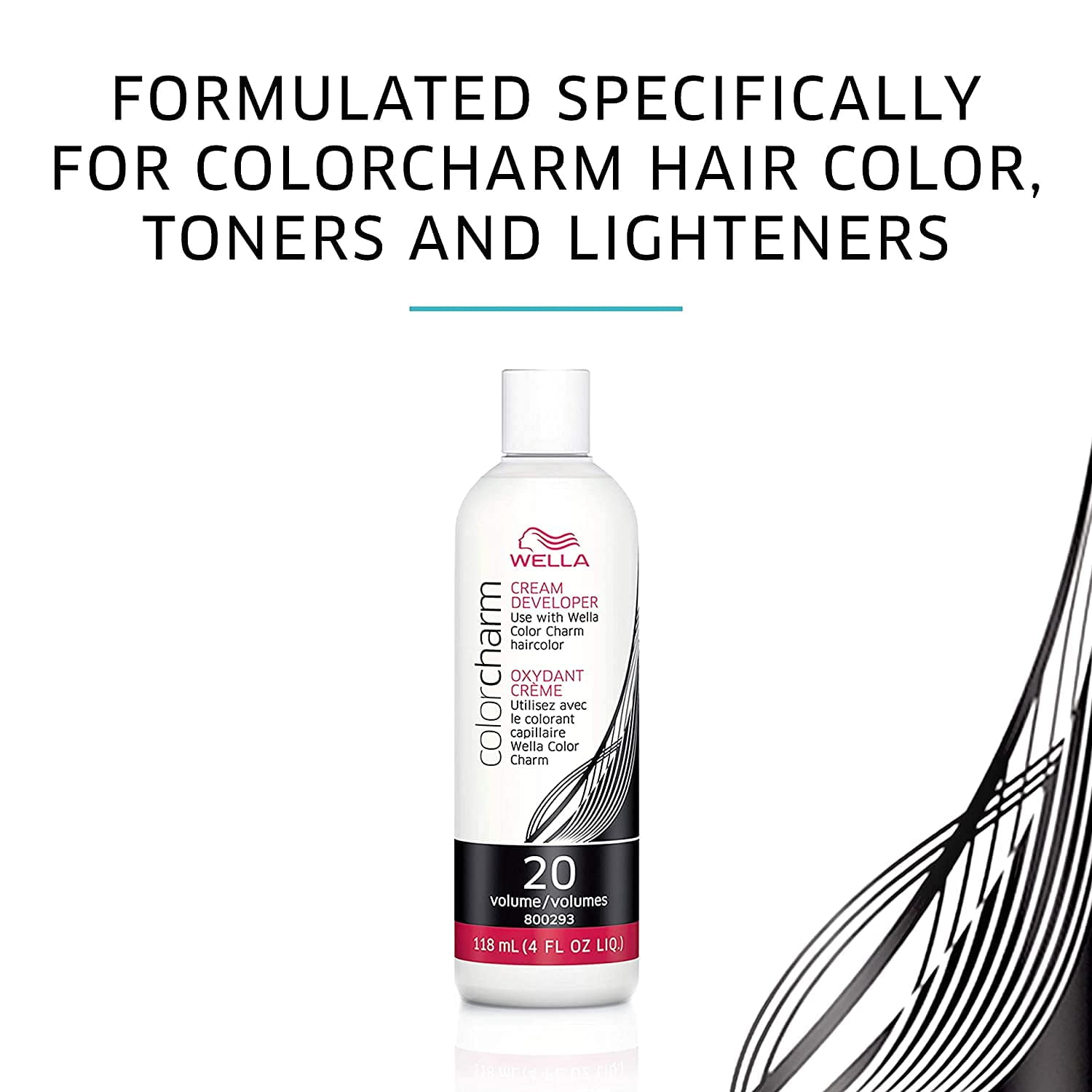 Wella COLOR CHARM, HAIR COLOR Cream Developer 32 oz Wella COLOR CHARM, HAIR COLOR Cream Developer 32 oz