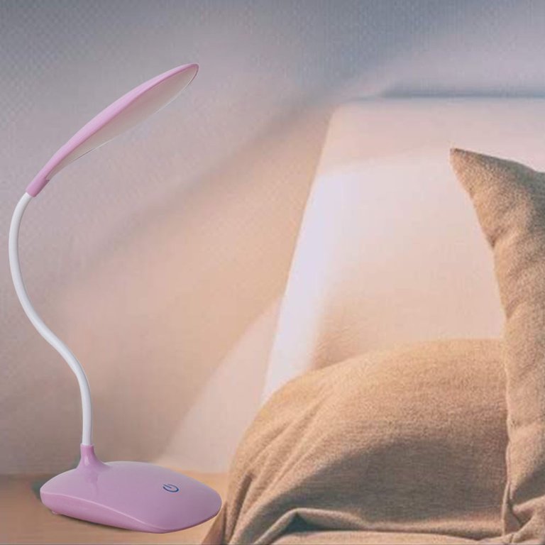 Led Desk Lamp Flexible Gooseneck Led Table Lamp, Battery Operated Compact Portable  Lamps Button Control Eye-caring Reading Lights For Reading Bedside Study  Bedroom Desk Student, Battery Not Included - Temu