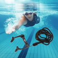 thumbnail image 3 of 2 pinzas para la antideslizantes ajustables antipérdida para niños y adultos, esnórquel, entrenamiento de buceo shamjiam Clip de nariz de buceo, 3 of 9