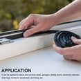 thumbnail image 5 of REGALWOVEN Weather Stripping Adhesive Door Window Seal Strip Foam Seal Tape for Doors Window 3/8"W x 5/64"T x 13ft L 1, 5 of 6