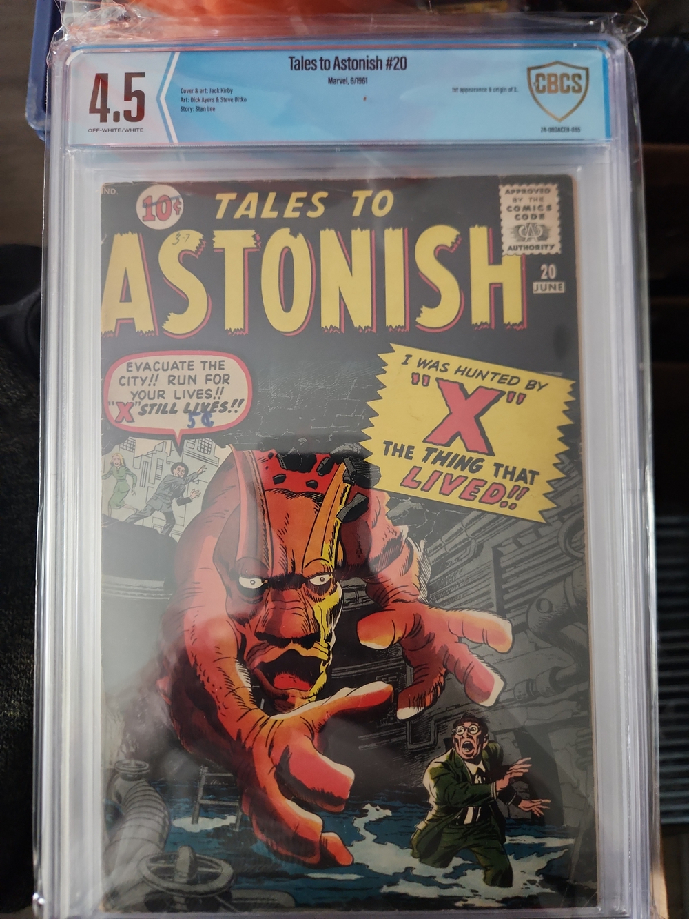 Cover of Tales to Astonish #20