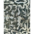 thumbnail image 1 of Ahgly Company Machine Washable Indoor Rectangle Abstract Dark Goldray Area Rugs, 2' x 4', 1 of 7