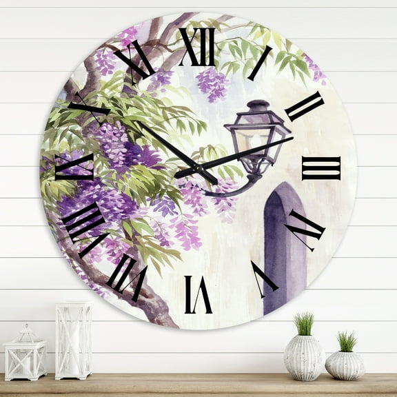 Designart 1 in Traditional Wall Clock