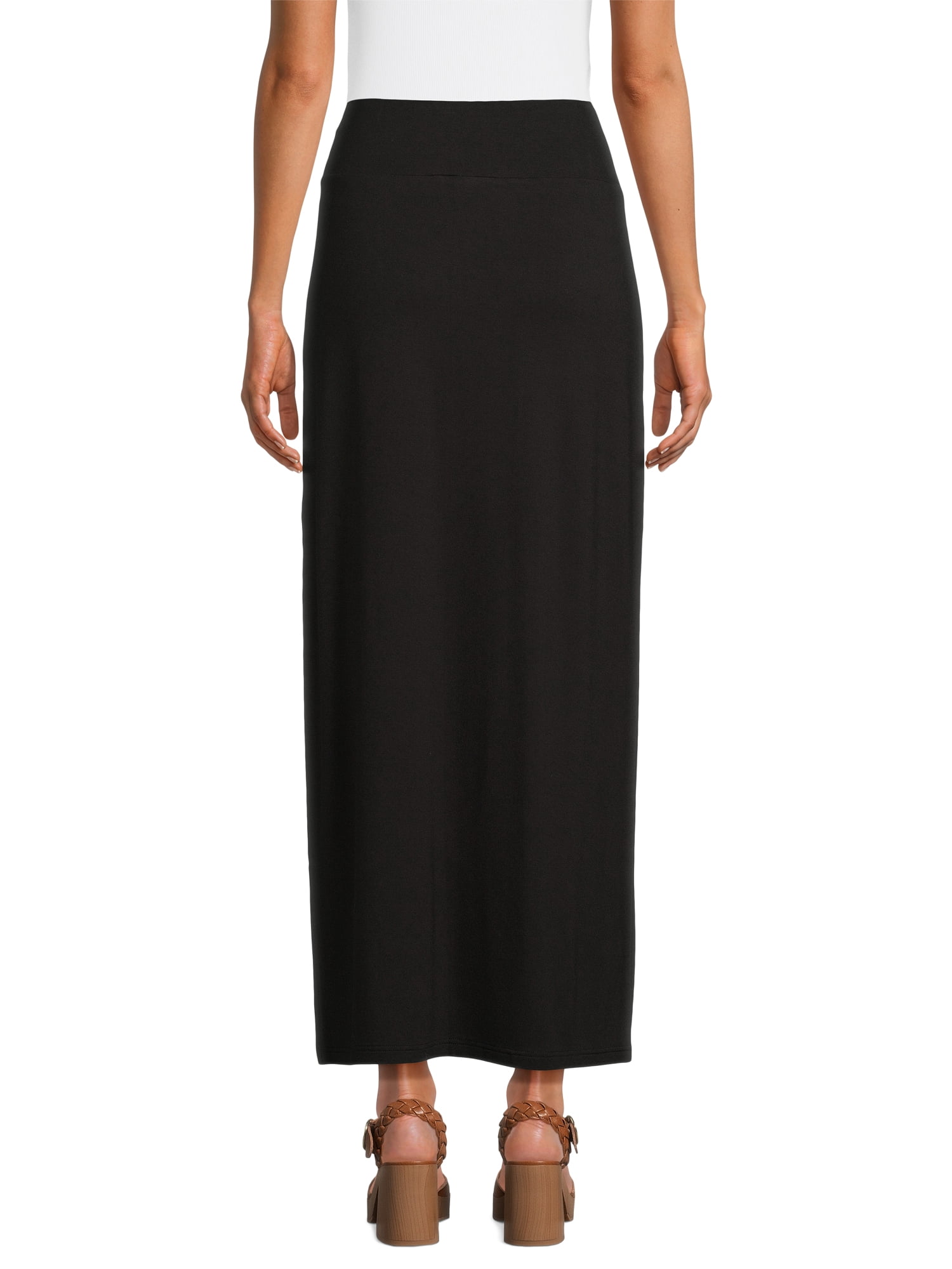 No Boundaries Juniors’ Knit Maxi Skirt, Sizes S-XXXL