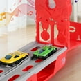 thumbnail image 6 of BESLY Toddler Deformation Big Car Toys for 3 4 5 6 7 8 Years Old Boys, Deformation Toys Car Carrier Vehicle Toy Set- Open 66 "Driveway, 6 of 12