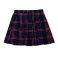 thumbnail image 5 of Purcolt Girls Pleated Mini Skirt Toddler Elastic High Waist School Uniform Skirts A Line Tennis Skirt Athletic Cheerleader Skirt, 5 of 7