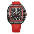 thumbnail image 3 of XJC Quartz Watch Skull Teenager Silicone Waterproof Casual Multifunctional Watch Watch, 3 of 28
