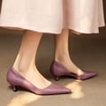 thumbnail image 6 of CHICVOMEY Comfortable Women Kitten Heel Pumps with Arch Support Lightweight and Non-Slip Fashion & Versatile Suitable for Work and Party, 6 of 8