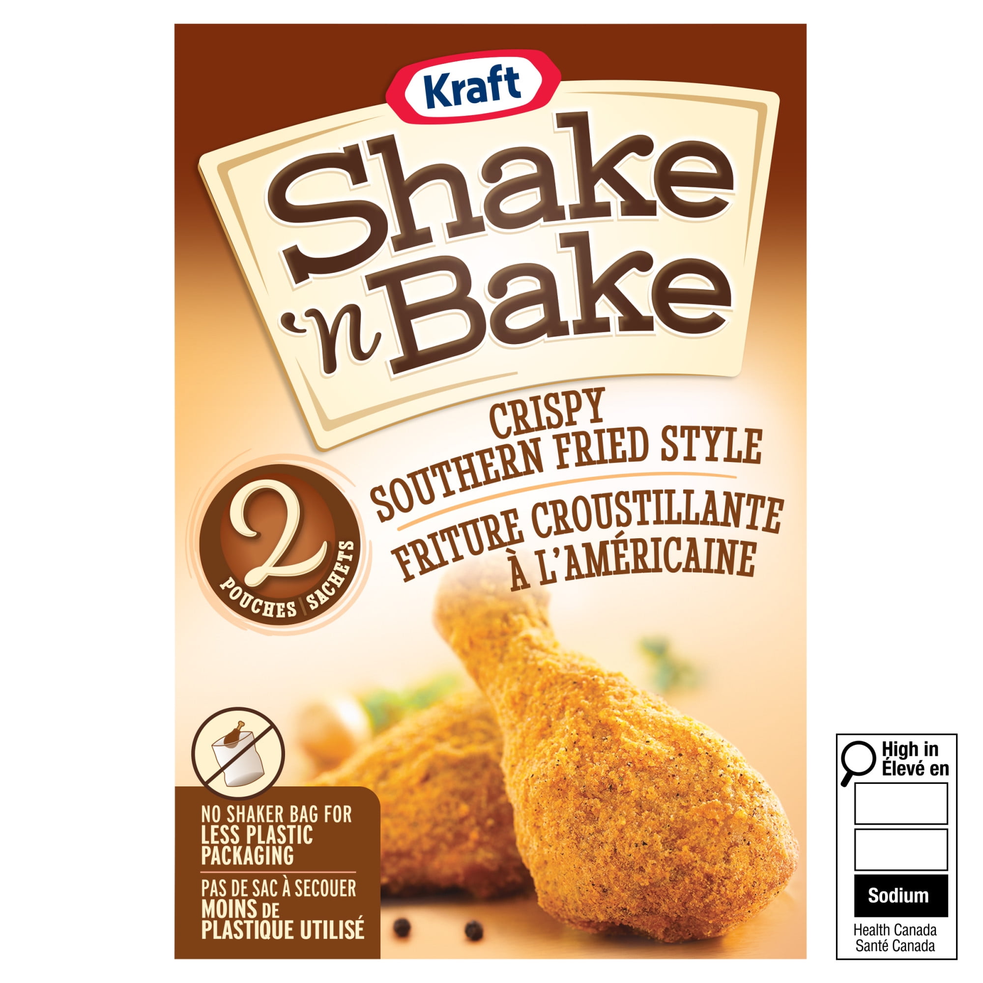 Shake 'N Bake Crispy Southern Fried Style Coating Mix, 142 g Box