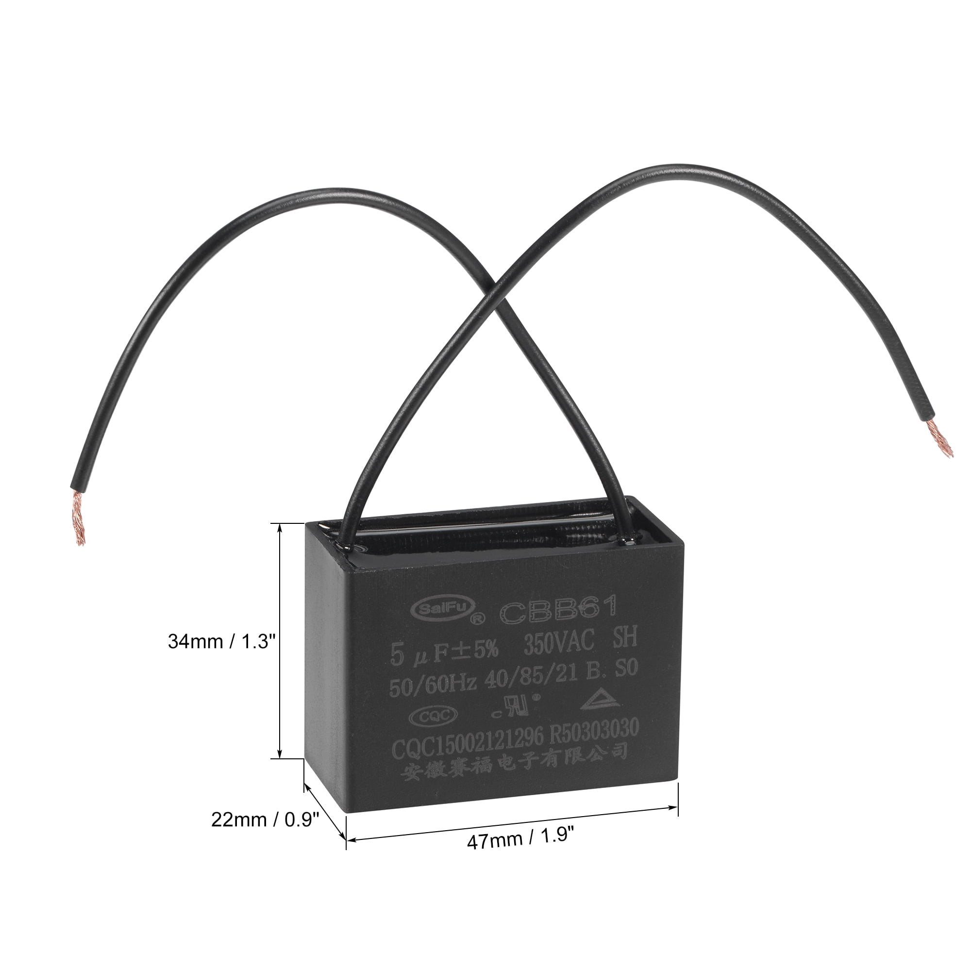 CBB61 Anlaufkondensator 450V AC 24µF – Für Generatoren, Hitzebeständig & Leistungsstark