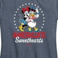 thumbnail image 3 of Disney - Americana - Americas Sweethearts - Women's Short Sleeve Graphic T-Shirt, 3 of 5