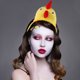 thumbnail image 3 of Divertida diadema de pollo para cosplay, accesorio para el pelo de animales, tocado único para fiestas, tocado de festival para disfraces y accesorios de fotos, 3 of 8