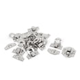 thumbnail image 1 of Unique Bargains Wood Box Chest Latch Hasp Lock Hook Hinge Silver Tone 10pcs, 1 of 2
