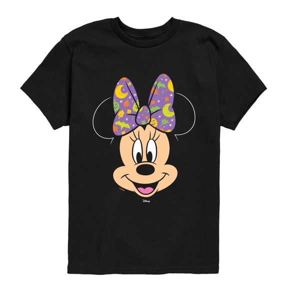 Disney - Halloween Bow Minnie Mouse Boys' Short Sleeve Graphic T-Shirt