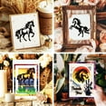 thumbnail image 5 of 1pc Horse Theme Carbon Steel Cutting Dies Stencils for Scrapbooking Photo Album Decorative Embossing Paper Card 160x110x0.8mm, 5 of 9