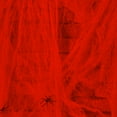 thumbnail image 4 of Décoration de Toile d'Halloween Extensible pour Fête Effrayante Toile d'Insecte pour Bar Maison, Rouge, 4 of 5
