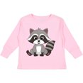 thumbnail image 3 of Inktastic Cute Baby Raccoon Boys or Girls Long Sleeve Toddler T-Shirt, 3 of 5