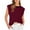 Wine, variant on YHAJDS Womens Summer Tank Tops Sleeveless Casual Shirts Printed Round Neck Sleeve Loose Top