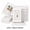 A, variant on 15pcs Transparent Window Gift Boxes - Foldable DIY Keychain Packaging for Weddings, Birthdays, Halloween, Christmas