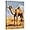 Camel Canvas Wall Art - 1, variant on ZHONGYUTONG Camel Canvas Wall Art Desert Animal Pictures Wildlife Painting Country Farm Poster for Kitchen Living Room Decor Framed (12.00" x 18.00")
