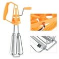 thumbnail image 5 of Mgaxyff Rotary Hand Egg Beater,Stainless Steel Rotary Hand Whip Whisk Egg Beater Mixer Cooking Tool Kitchen, Egg Beater Mixer, 5 of 8