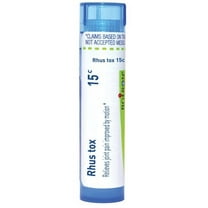 Boiron Rhus Tox 15C, Homeopathic Medicine for Joint Pain Improved By Motion, 80 Pellets