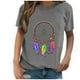thumbnail image 1 of Gibobby Camiseta de manga corta para mujer Mujeres To Loose Beach(Gris,M), 1 of 5