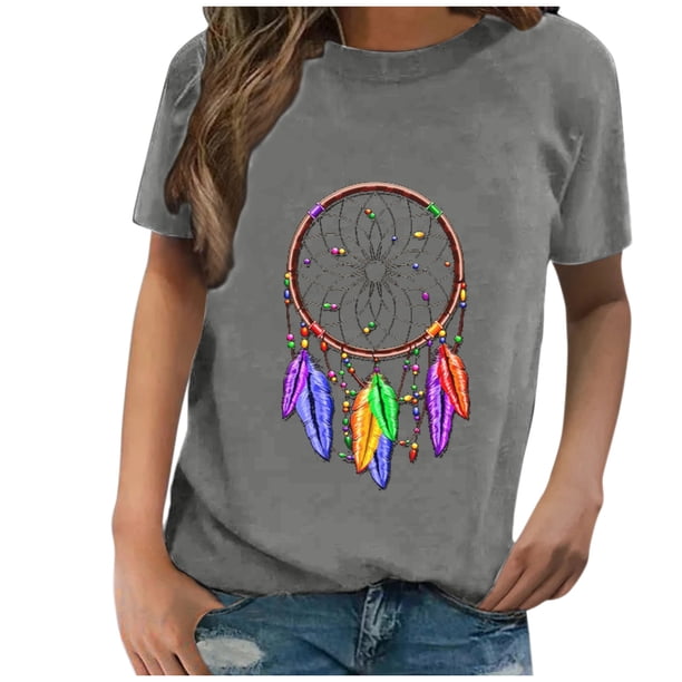 Gibobby Camiseta de manga corta para mujer Mujeres To Loose Beach(Gris,M)