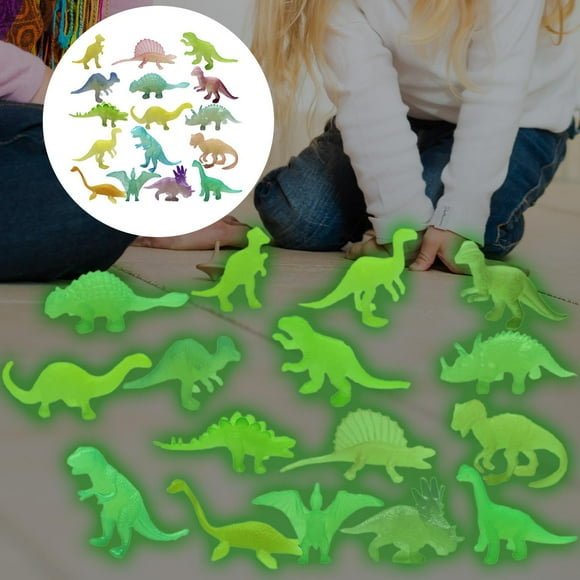 32x Dinosaurio en miniatura Juguete Cognición Juguete Regalos Simulación Animales Figuras para actividades de aprendizaje Jardín de hadas Macarena Dinosaurio en miniatura