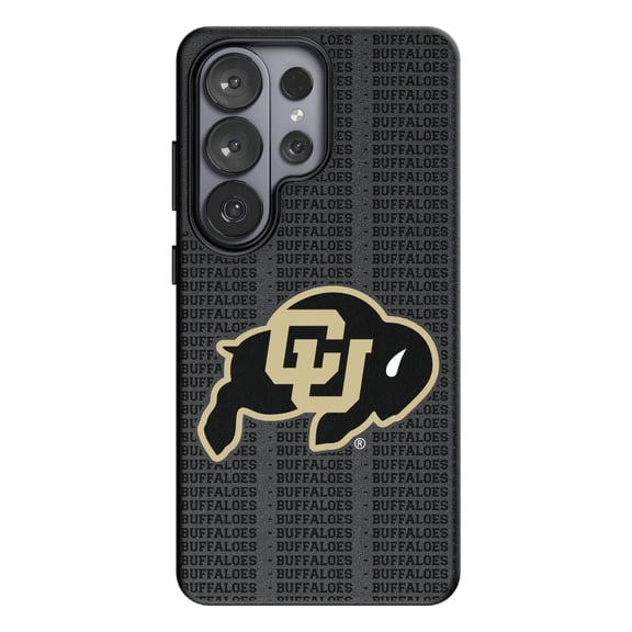Keyscaper Colorado Buffaloes Text Backdrop Galaxy Magnetic Bump Case
