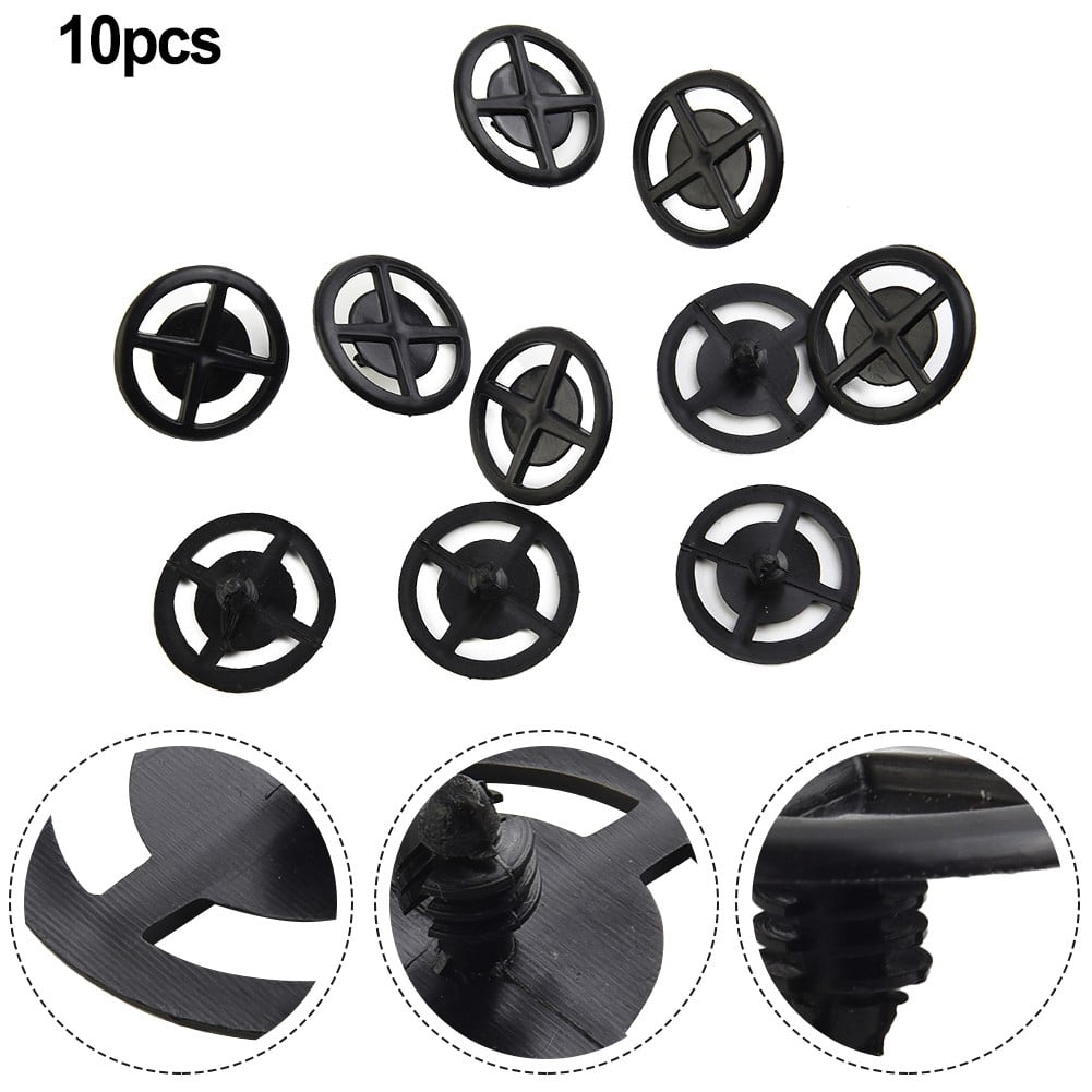 10 Pcs Hood Insulation Retainer Cotton Buckle Head Cover Plastic Clips For Nissan 65832-F5000 65846-30F00 For Mercury Villager - 34