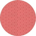 thumbnail image 1 of Ahgly Company Machine Washable Indoor Round Transitional Red Area Rugs, 6' Round, 1 of 7