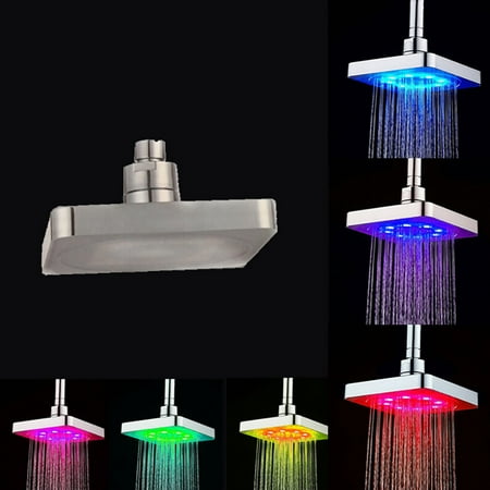 

GIUHUIZ Shower LED Colorful Bathroom Bath Light RGB 7 Bathroom Products