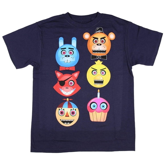 Camiseta Five Nights at Freddy's I Survived Boy's Black 7-8 Years