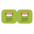 thumbnail image 7 of Haiem Fresh Sushi Car Windshield Sun Shade (2 Pieces) Foldable Windshield Sun Shade Car Accessories for Truck SUV Pickup-Medium, 7 of 7
