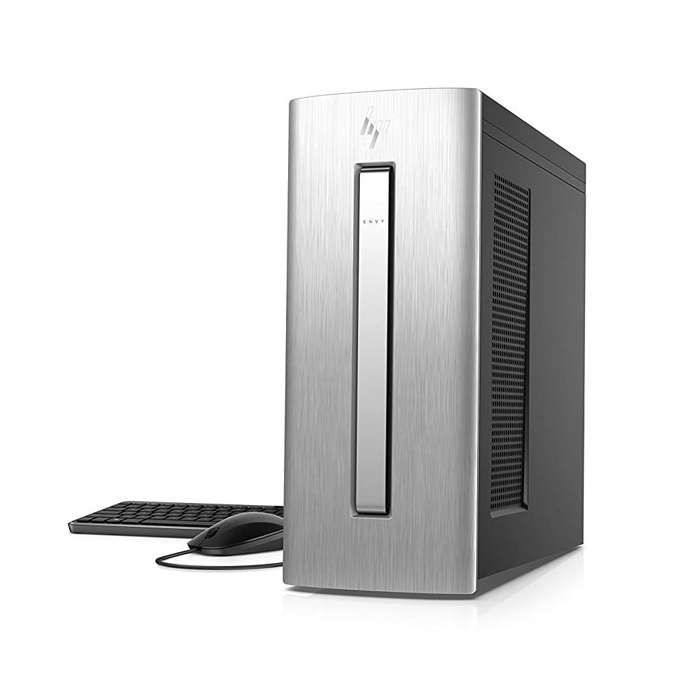 HP ENVY 750610 Mini Tower Desktop AMD Ryzen5 1400 8GB 1TB HDD W10H Refurbished
