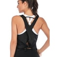 thumbnail image 7 of Womens Sport Vests Fitness Running T Loose Singlet Tops Tank Solid Yoga Gym Shirt S M L XL, 7 of 7