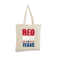 thumbnail image 2 of Awkward Styles Red White & Texas Tote Bag 4th of July Canvas Bag Funny Gifts for Independence Day Patriotic Reusable Shopping Bag American Gifts Texas Canvas Tote Bag USA Shopping Bag USA Flag Bag, 2 of 5