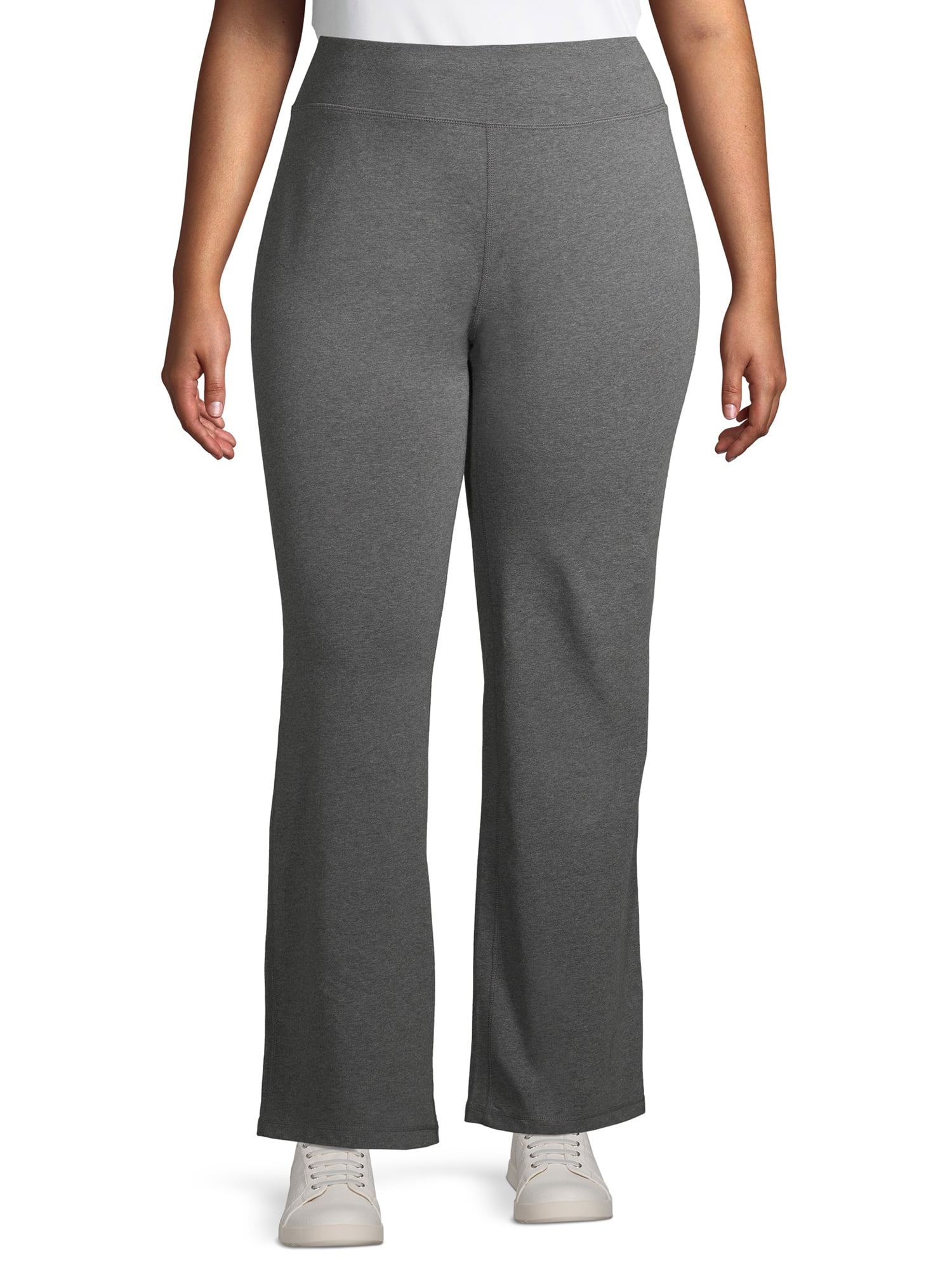 Athletic Works Women's Plus Size Active Yoga Sweatpants - Walmart.com