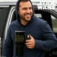 thumbnail image 7 of Star Wars Vacuum Insulated 40 Oz Stainless Steel Tumbler with Sculpted Lightsaber Handle Leak-Proof Lid & Double-Wall Insulation for Travel or Home, 7 of 7