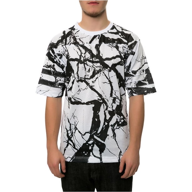 Camiseta gráfica DOPE The Carrara Football Jersey para hombre blanca grande