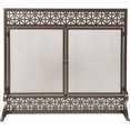thumbnail image 1 of Dagan AHS540 Écran de Panneau Design Filigrane avec Portes, Noir, 1 of 1