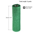 thumbnail image 2 of Uxcell PP Burlap Mesh Decorative Wrapping Ribbon 1 Roll Green, 2 of 5