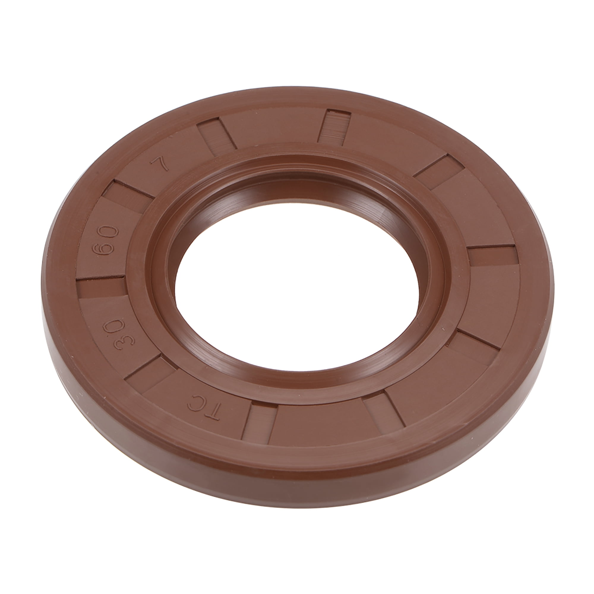 Oil Seal 30mm Inner Dia 60mm OD 7mm Thick Fluorine Rubber Double Lip Sealing