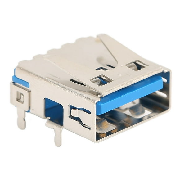 Interface USB 3.0 de Remplacement, Console de Jeu Port USB3.0 Alliage d'Aluminium Ajustement Parfait Pratique avec Boîte de Rangement pour Réparation de Console de Jeu
